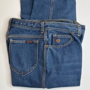 Vintage 80’s NATCHEZ  High Waisted Mom Jeans Blue Denim-Women Sz 9-Inseam 32”